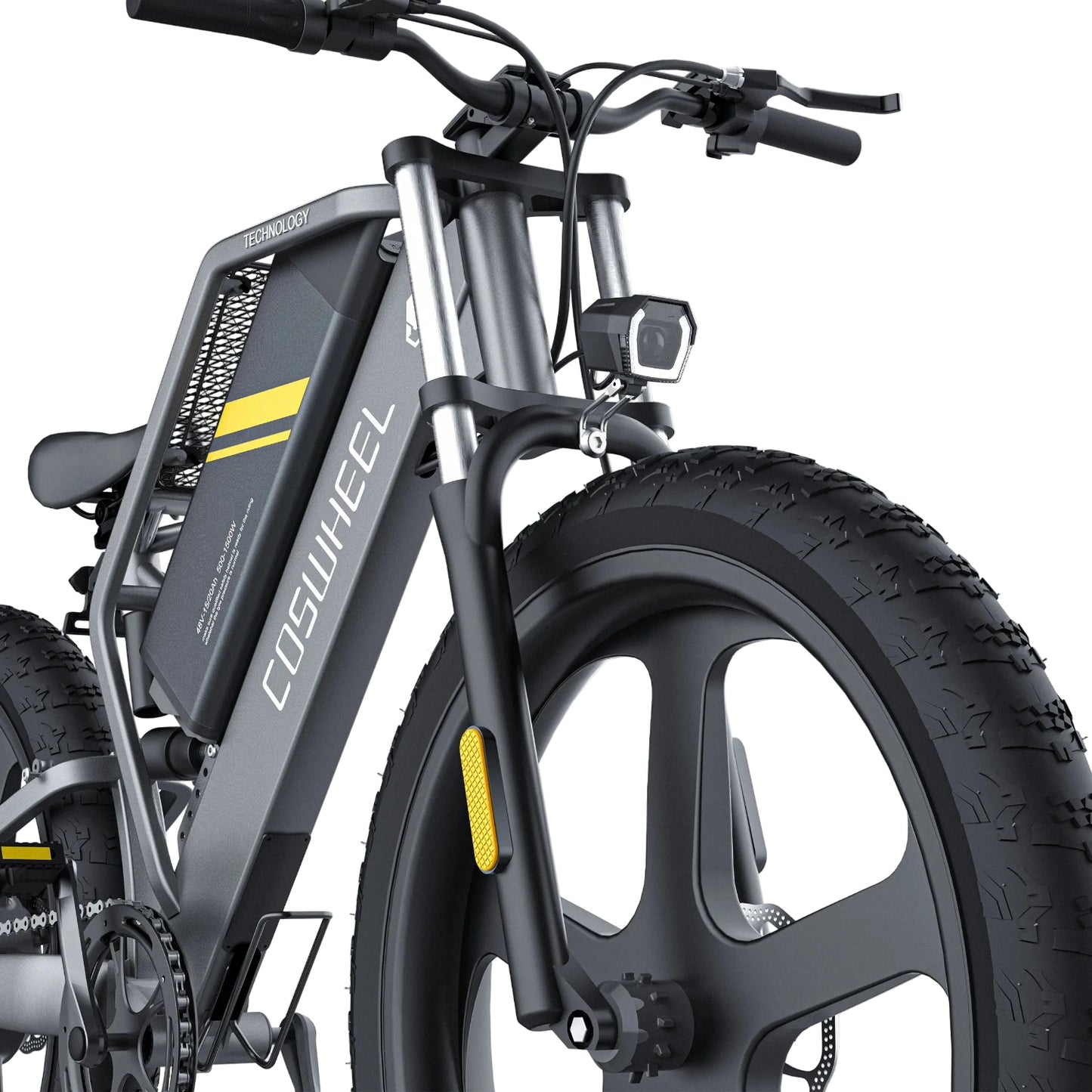 Coswheel T26 adult E-bike 500W 48V20Ah battery commute Electric Bike,26-inch Fat Tire E-Mountain bike